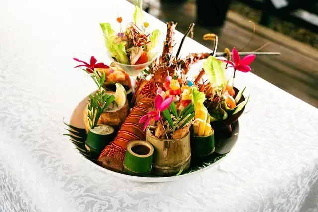 Fresh lobster plate at Mai Kana Restaurant